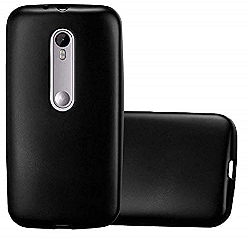Image of ZEDN Mobile Back Case Cover for Moto G3 Mobile Back Cover (Silicone Case|CameraProtection|Black CS2012)