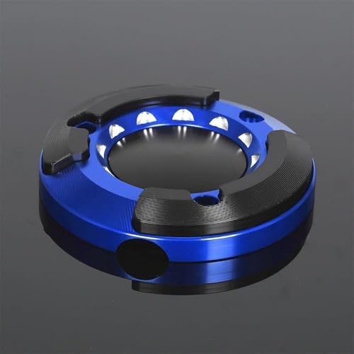 Cubierta de motor premium para Monkey 125 JB03 protector 3D azul de alta resistencia 7