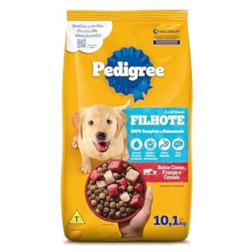 PEDIGREE Ração Pedigree Para Cães Filhotes Raças Médias E Grandes 10 1 Kg