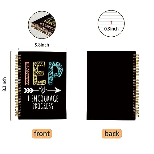 Carnet de notes à spirales VNWEK anti-perte d'idées pour vos notes de travail - 5