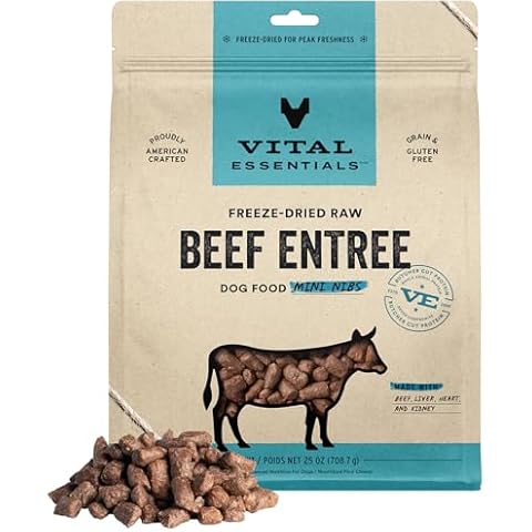 Vital Essentials Freeze-Dried Beef Mini Nibs Cover