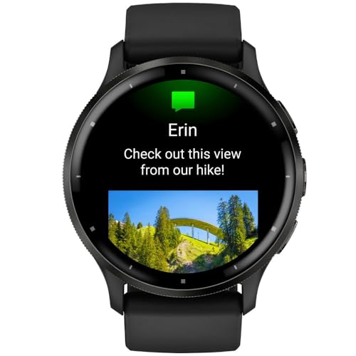 Garmin Venu 3 (Refurbished) Slate Stainless Steel Bezel 1.4-Inch AMOLED Smartwatch with 45mm Black Case w/Band (Renewed), 010-N2784-01 - Bundle w/Deco Essentials 2-Year CPS Plan - image 4