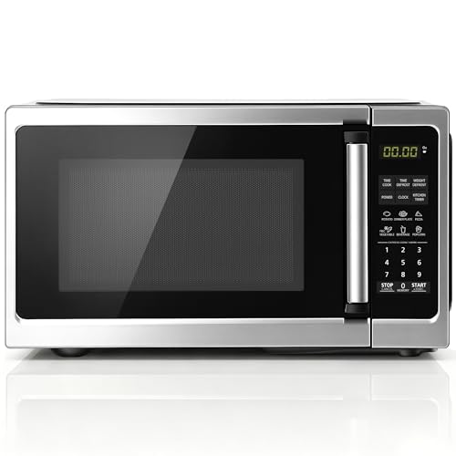 Smad 0.9 Cu.Ft Stainless Microwave