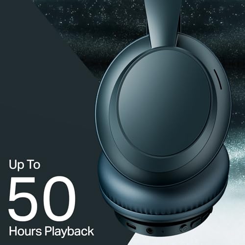 Boat Rockerz 371, 40mm Drivers, 50hrs Battery, 60ms Low Latency, ENx ...