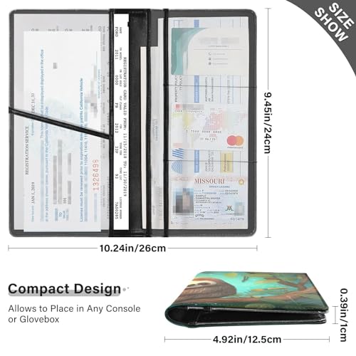 Organizador de documentos para auto miniatura 3