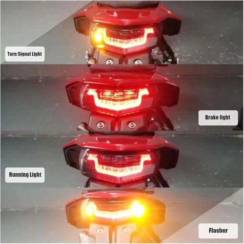 Luz Trasera Yamaha Tenere 700 intermitente integrado modelo 2020-2025 3