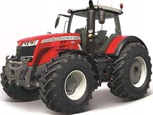 Bburago Massey Ferguson Traktor Rot 1:43