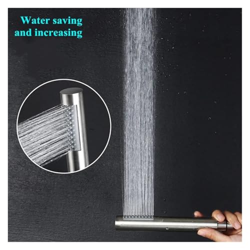 Support douchette orientable avec fixation murale solide et finition chromée - 8