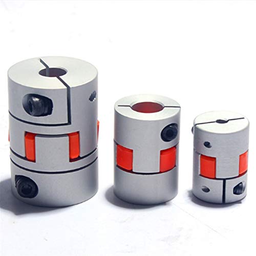 SUOFEILAIMU-PHONE CASE Metal Coupler Aluminium Plum Flexible Shaft Coupling Motor Connector Shaft Couplings (Inner Diameter : 8mmX 8mm)