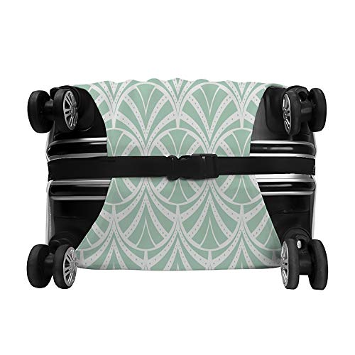 Housse pour valise vintage et géométrique pour globe-trotteurs - 2