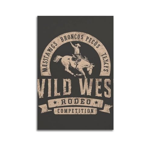 Toile Wild West 1 pour créer une ambiance rétro chaleureuse dans votre chambre