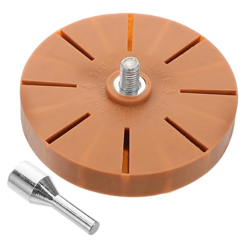 HAWILLOSCH Vinyl Wrap Remover Tool Adhesive Eraser Wheel High-Speed Decal Removal Wheel for Auto Detailing Effortless Operation