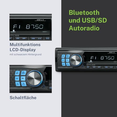 Autoradio bluetooth 195 Bluetooth - vue 7