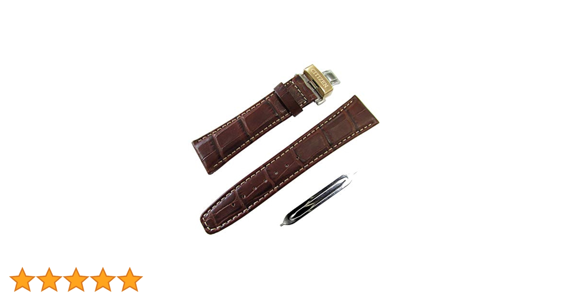 Amazon.co.jp: [シチズン] CITIZEN 純正 カーフ レザーバンド