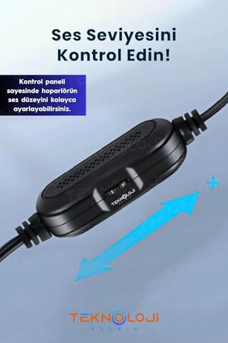 Bilgisayar Hoparlörü Led Işıklı Rgb Laptop Pc Uyumlu 1+1 Speaker - Görsel 7