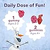 L'il Critters Frozen Daily Kids Multivitamin Gummies Assorted Berry Flavors for Ages 2+ Toddlers and Kids, Disney Multivitamin Gummies with 11 Essential Nutrients, 30-60 Day Supply, 60 Gummies