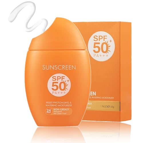 Anti-Aging Sonnencreme mit LSF 50, Wasserfeste, Schweißfeste Suns...