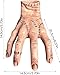 DANONI Adams Fake Thing Hand Toys, 2025 The Thing from Addams, Cosplay Hand by Addams,Scary Prosthetic Props Decorations Gift for Fans (Palms)