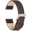 Dark Brown Leather (Silver Buckle)