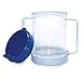 Rehabilitation Advantage Clear Spouted Cup with Two Handles, Weighted