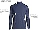 Lands' End Mens Long Sleeve Super-T Mockneck Radiant Navy Regular Medium