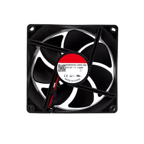 Ventilador de refrigeración silencioso SUNON EE80251S3 de 12V con bajo consumo de 1.06W