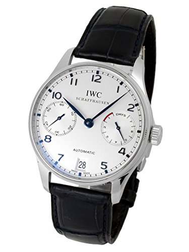 [アイダブリューシー] IWC 腕時計 ポルトギーゼ 7デイズ パワーリザーブ IW500107 SS/レザー メンズ [中古品]