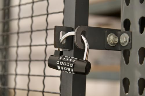 Brinks Cadeado de combinação reinicializável pequeno U-Bar de 6 cm