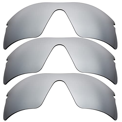 Verres polarisés Oakley Radar Range Titanium Mirror - Lot de 3 pour lunettes de sport