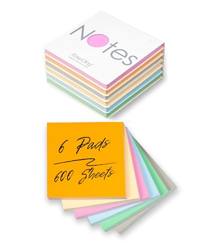 EasyCling Sticky Notes (7,5 cm x 7,5 cm)