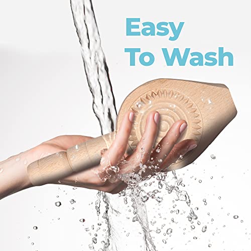 Onart Home - Wooden Cookie Molds For Baking | Traditional Handmade Maamoul Molds | Biscuit Cake Pastry Sweet Cookie Cutter | Mid-Autumn Festival Practical Hand Pressed Cake Mold #TOP6