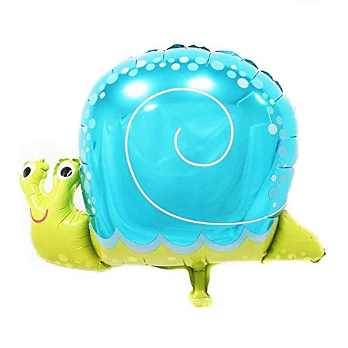 Haodou Luftballons Geburtstag Deko Luftballons Süßes Tier Folienballon für Mädchen Kinder Geburtstag Party Deko für Junge, Mädchen, Baby(Schnecke) Cover