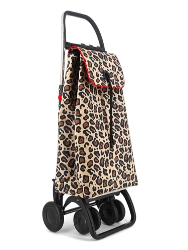 Carro Rolser I MAX Wild 4 Ruedas 2 Giratorias Plegable   Camel