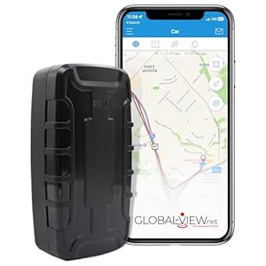 Hidden Magnetic GPS Tracker Car Tracking Device with Software (Long Battery Life) Real Time Truck, Asset, Elderly, Teenager Tracker – Covert Tracker – Fleet Tracking Global-View
