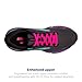 Brooks Women's Ghost 15 Neutral Running Shoe - Black/Blue/Aruba - 9 Medium
