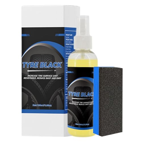 Spray per raddrizzamento pneumatici, spray per rivestimento per pneumatici a lunga durata | Rivestimento per pneumatici ad alta lucentezza, rivestimento lucido per finiture per pneumatici per sporco,