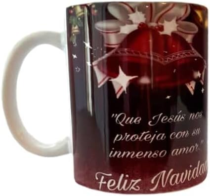 Tazas de café de Navidad té tazas de Navidad tazas personalizadas 11 onzas