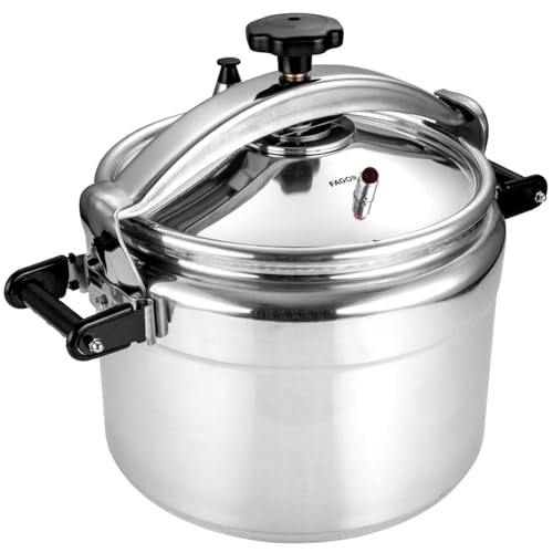 Fagor Chef Extremen Olla Presión 22 litros, Aluminio Alto Espesor, Olla Rápida Express Profesional, Nivel de Presión 55 kPa, Cocinas a Gas, 3 Sistemas Seguridad Fagor Chef Extremen Olla Presión 22 litros, Aluminio Alto Espesor, Olla Rápida Express Profesional, Nivel de Presión 55 kPa, Cocinas a Gas, 3 Sistemas Seguridad