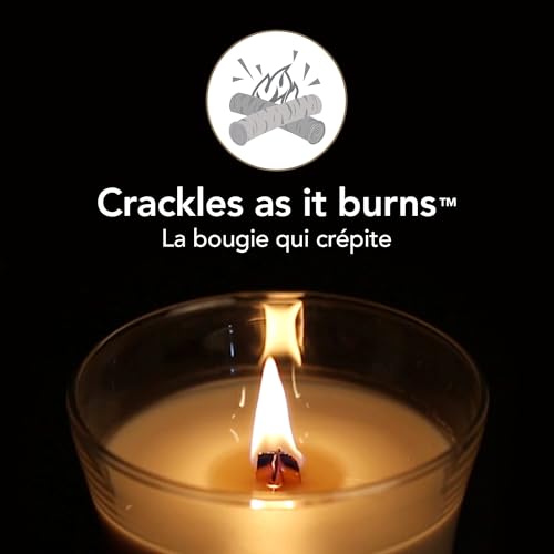 WoodWick Grande a Clessidra Candela Profumata | Cannella Chai | con Stoppino Scoppiettante | Durata della Combustione: fino a 130 Ore - Immagine 2