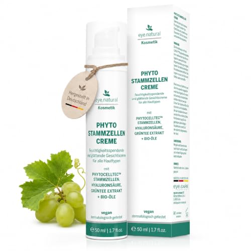Eye Natural Anti-Ageing Stem Cell Cream - with Aloe Ver...