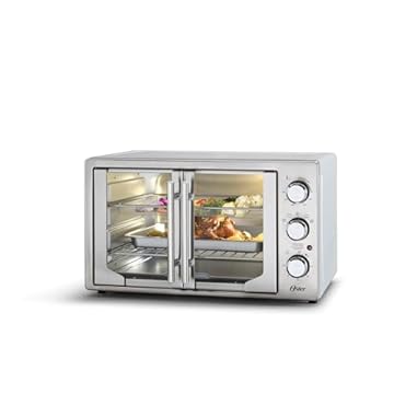Forno e Fritadeira Sem Óleo Oster 42L French Door 2 em 1-127V