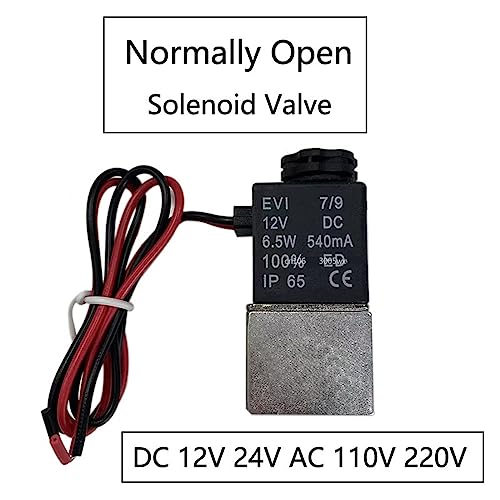 Électrovanne pneumatique 2 voies NO DC 12V à action directe