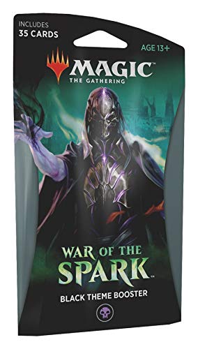 Preisvergleich Produktbild Magic the Gathering MTG - Krieg der Funken Theme Booster Black EN