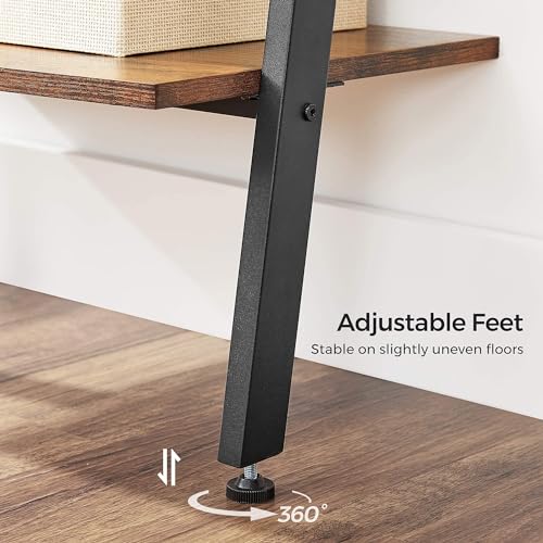 Image of VASAGLE Ladder Shelf, 5-Tier Bookshelf, Storage Rack