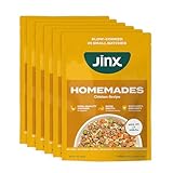 Jinx Chicken Dog Wet Food, Meal or Mix in Dog Toppers for Dry Food, Made with Real Chicken, Bone Broth & Brown Rice, No Fillers, Puppy, Adult, Senior, 9oz, 6 Pack