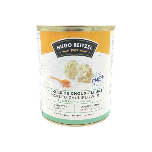 Pickles de chou-fleur au curry - Conserve 750g
