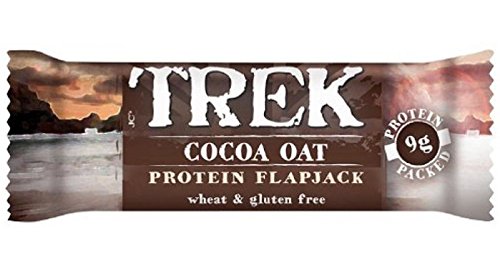 TREKBars Cocoa Oat Flapjack 50g (Pack of 16)