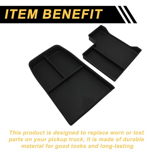 Insert de boite de rangement BMW X1 U11 console en TPE antibruit - 5