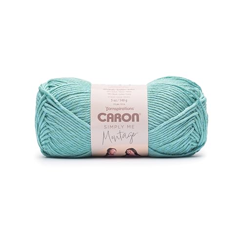 Image of Caron Simply Me Montage Abalone Yarn - 3 Pack of 140g /5oz - 62% Acrylic 20% Nylon 18% Wool - #5 Bulky - 172 Yards - Knitting /Crochet