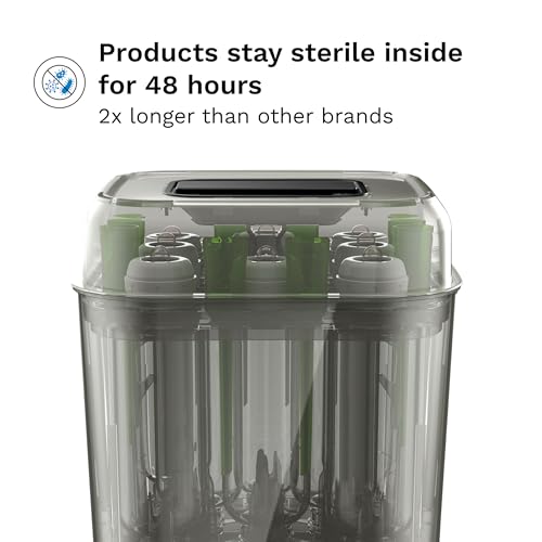 Baby Brezza 10 Minute SuperQuick Bottle Sterilizer + Dryer - Fits 8 Bottles - image 7
